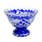 Cobalt crystal fruit bowl 12 cm Pineapple