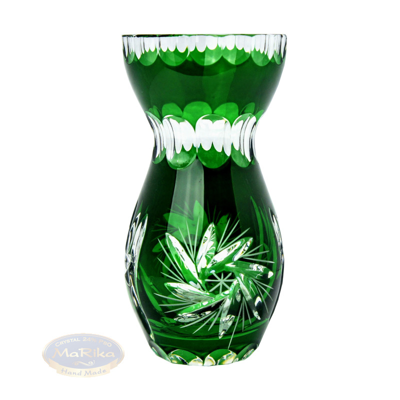 Ruby crystal vase Gallantry \ Colors gallantry \ Vases Crystal