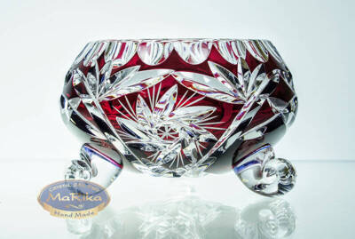 Ruby crystal fruitcake 10 cm Mill Olive