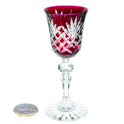 Ruby crystal liqueur glasses 60 ml Pineapple