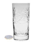 Crystal glasses for water and drinks 320 ml Grinder