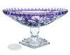 Amethyst crystal fruit platter 28 cm