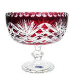 Ruby crystal bowl 16 cm Pineapple