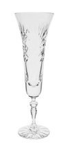Crystal champagne glasses 170ml