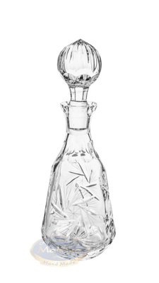 Crystal vodka decanter. mill