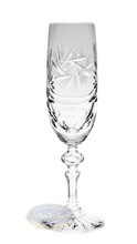 Crystal champagne glasses 170ml