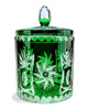 Emerald crystal Bombonier Olive grinder