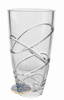 Kryształowy wazon 20 cm Elipsa