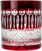 Ruby crystal glasses for whiskey 280ml Baccarat