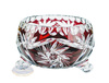 Emerald crystal fruit bowl  20 cm Grinder Olive