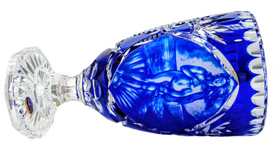 Grawerowany kryształowy wazon 30 cm Narodziny Wenus