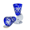 Cobalt crystal vodka glasses 40 ml Pineapple