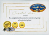 Cobalt crystal champagne glasses 150 ml Crate Olive
