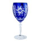 Cobalt crystal wine glasses 220 ml. Olive grinder