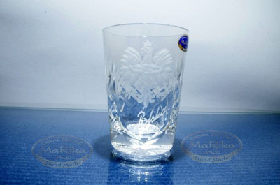 Crystal glass with polish eagle 80ml