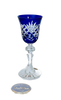Cobalt crystal liqueur glasses 60ml Pineapple 6 pieces