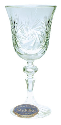 Crystal wine glasses 170 ml 6 pcs