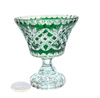 Emerald crystal Rumcajs platter 16 cm Pineapple