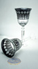 Black crystal wine glasses 280ml French