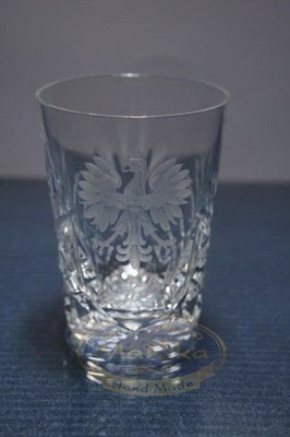 Crystal glass with polish eagle 80ml