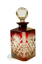 Ruby whiskey decanter Pineapple