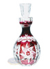 Crystal Ruby pineapple decanter