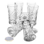 Crystal Liqueur Glasses 60 ml Pineapple