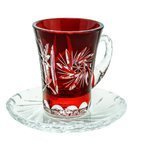 Crystal red cup 100ml