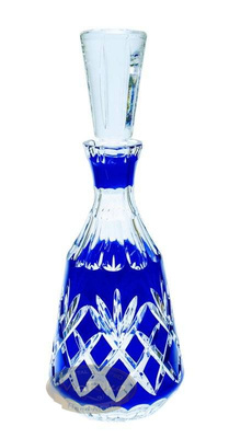 Cobalt crystal carafe for vodka 500 ml Pineapple