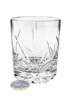 Kryształowe szklanki do whisky 350 ml Mrożony listek