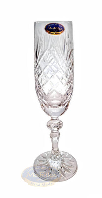 Crystal champagne glasses 170ml Pineapple
