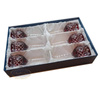 Ruby crystal wine glasses 280ml Crate Olive