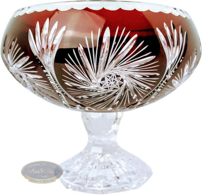 Crystal ruby  bowl