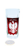 Kryształowa szklanka do wody z wygrawerowanym orłem Polskim 320ml