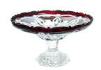 Ruby crystal fruit platter 28 cm Brilliant