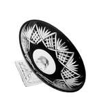 Black crystal fruit platter 30 cm Pineapple