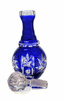 Cobalt crystal vodka decanter 400ml Olive Mill