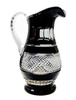 Czarny kryształowy dzbanek 1500ml Krateczka