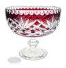 Ruby crystal bowl 16 cm Pineapple
