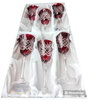 Ruby crystal wine glasses 170 ml pineapple