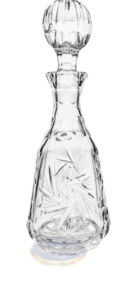 Crystal vodka decanter. mill