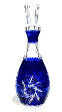 Cobalt crystal wine carafe 700 ml Pineapple