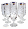 Crystal beer glasses 330 ml Pineapple