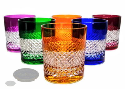 Crystal whiskey glasses 350 ml Krateczka