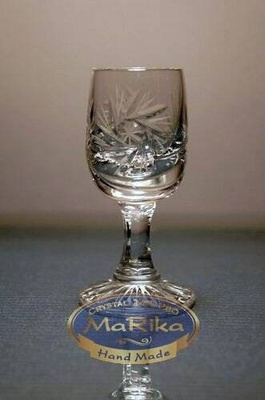 Crystal vodka glasses 25ml Grinder
