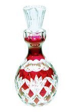 Crystal Ruby pineapple decanter