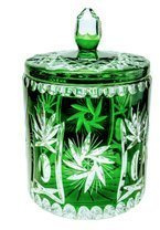 Emerald crystal Bombonier Olive grinder