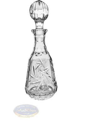 Crystal vodka decanter. mill