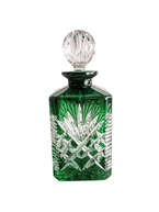 Emerald crystal whisky decanter Pineapple 700 ml