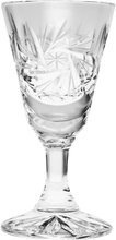 Crystal glasses for vodka 30ml